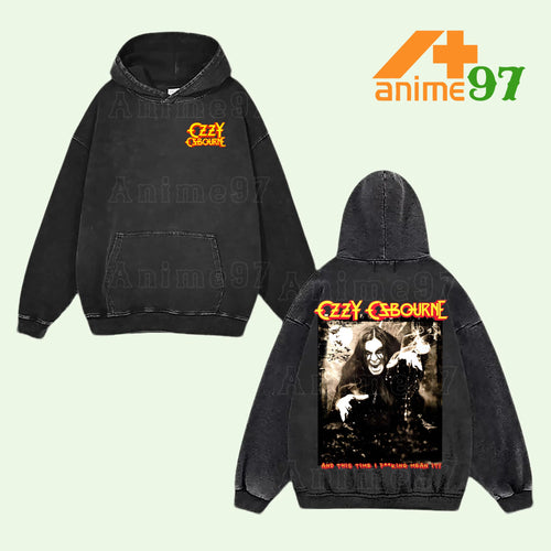 Retro Vintage Limited Prince of Darkness Rock-Inspired Hoodie – Classic Heavy Metal Graphic Unisex Streetwear