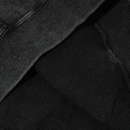 Limited Edition Monster No. 8-Inspired Washed Hoodie – Double Printed Vintage Oversized Unisex Heavyweight Streetwear for Manga Fans